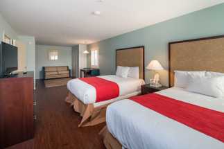 Morro Shores Inn Guest Rooms - 2 Double Bed Suite Room